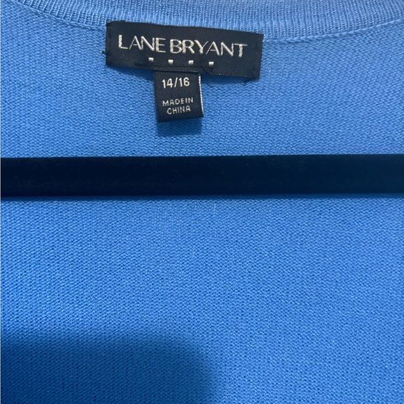 Lane Bryant Blue Women's Cardigan - Picture 4 of 6